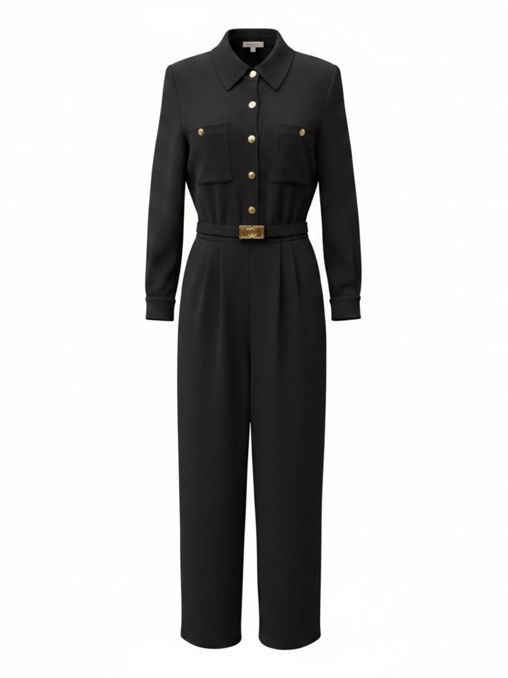 Vtg. St. John Collection Santana Knit Jumpsuit Size 2 - Picture 2 of 4